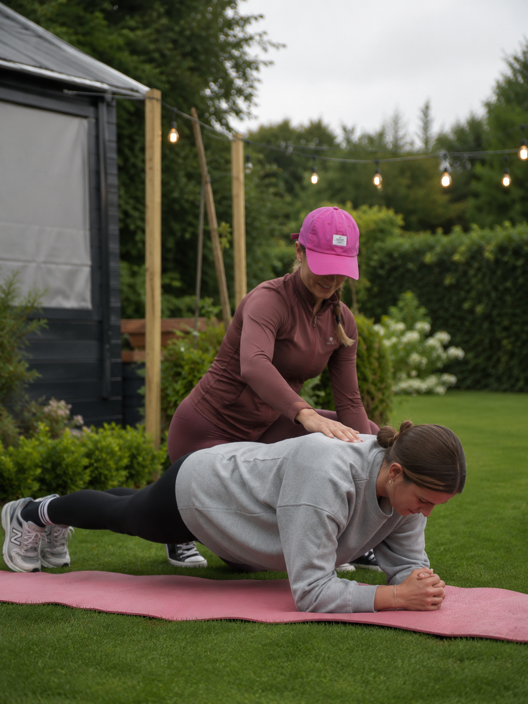 Personal Training – Korrektur der Plank-Position